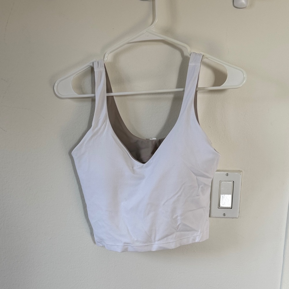lululemon white align top